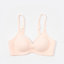 Marshmallow Kiss: Mirror Skin Triangle Wireless Bra with Back Hook – New & Improved