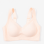Marshmallow Kiss: Mirror Kiss V-Neck Wireless Bra with Adjustable Straps - New & Improved