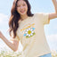 Stay Bloom Short Sleeves Relaxed Fit Tee