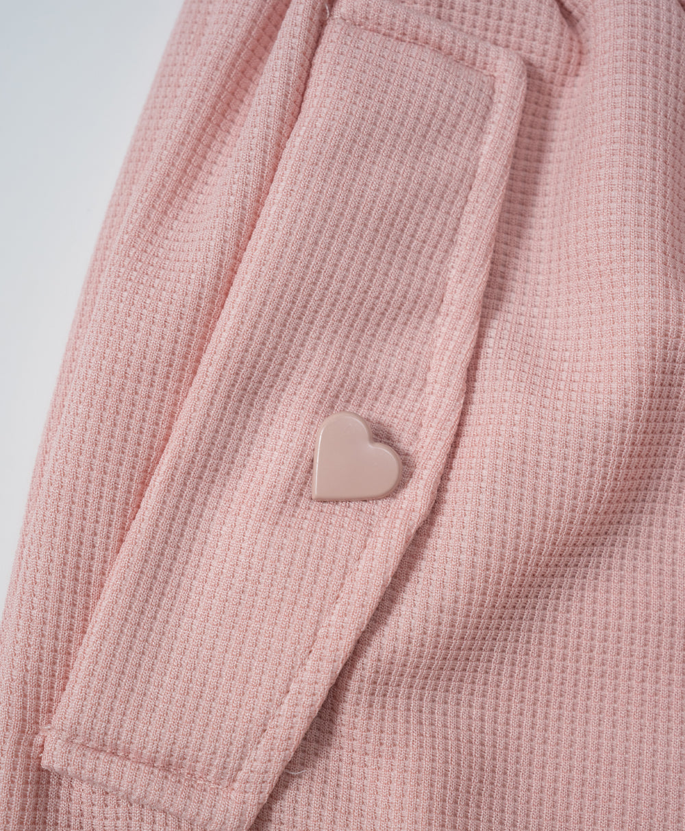 Dream Squad Waffle Long Pants with Drawstring