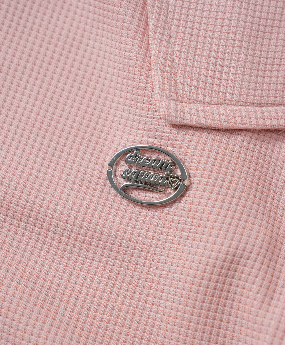 Dream Squad Waffle Long Pants with Drawstring