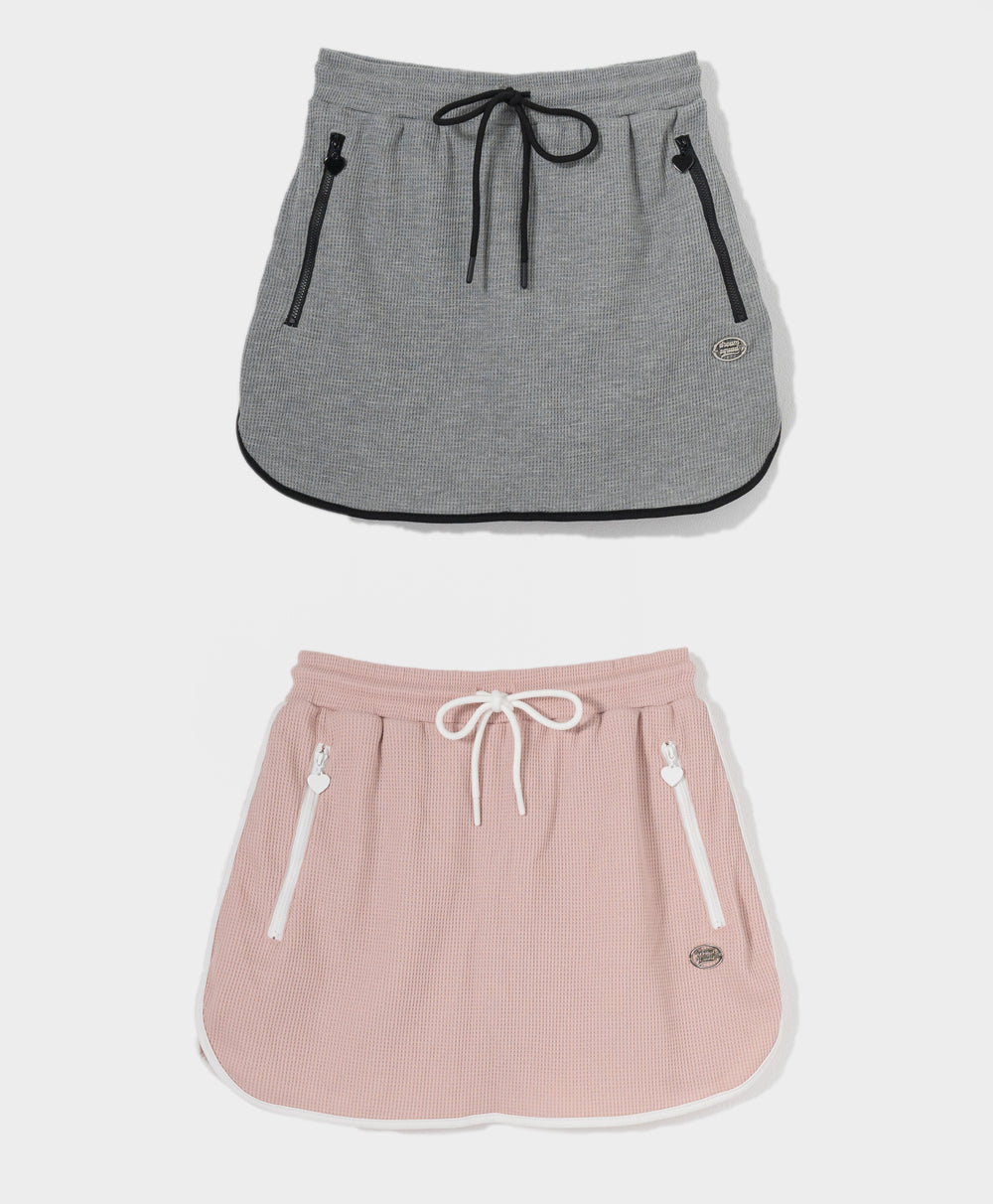 Dream Squad Waffle Pocket Skort with Drawstring