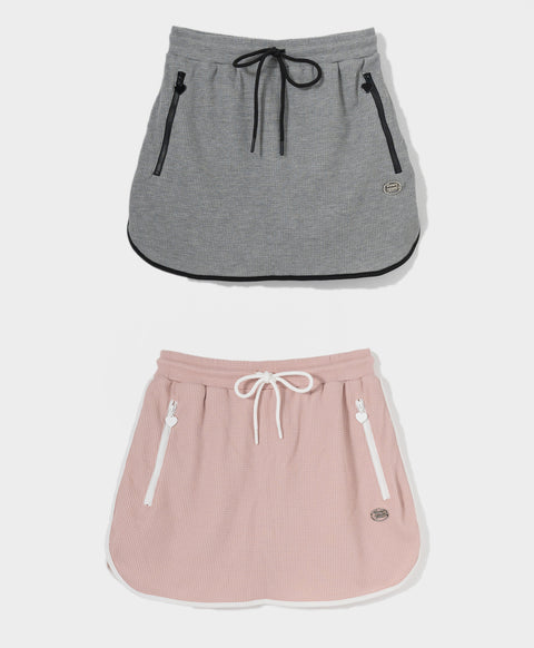Dream Squad Waffle Pocket Skort with Drawstring