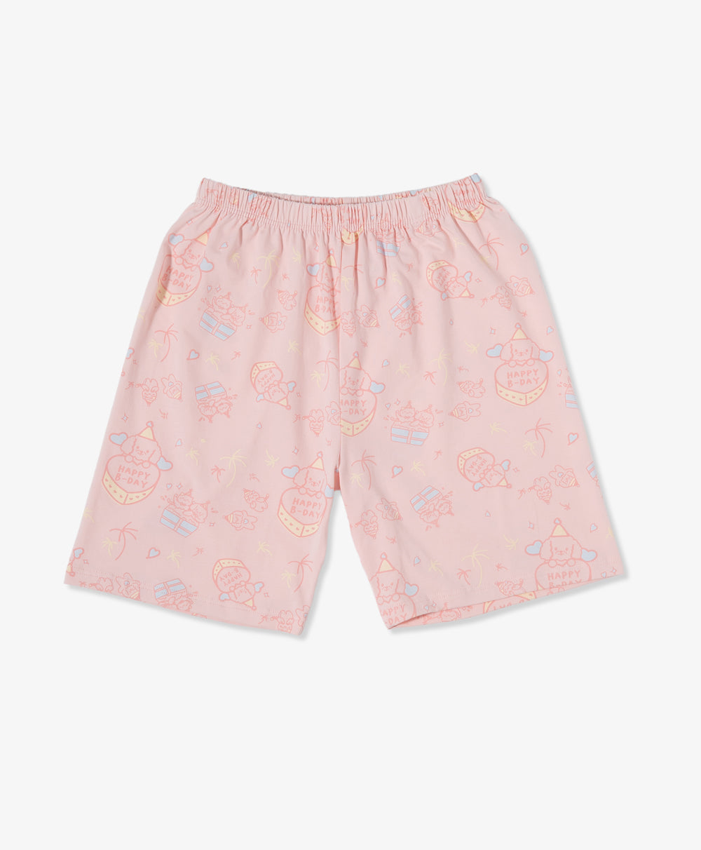 Junior Harmony Bday Party PJ Top & Shorts Set