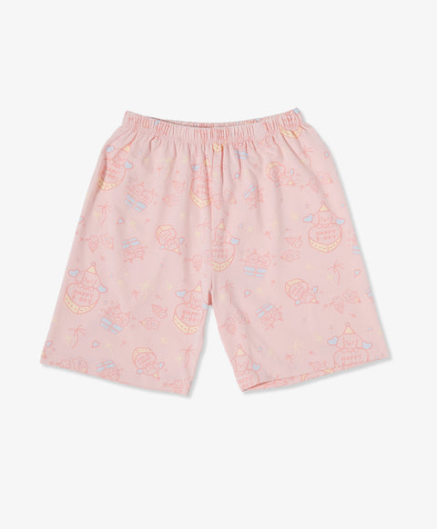 Junior Harmony Bday Party PJ Top & Shorts Set