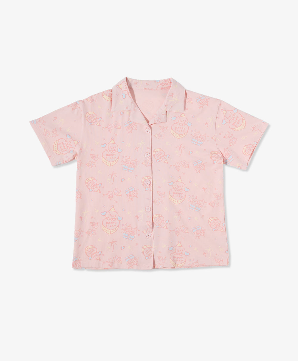 Junior Harmony Bday Party PJ Top & Shorts Set