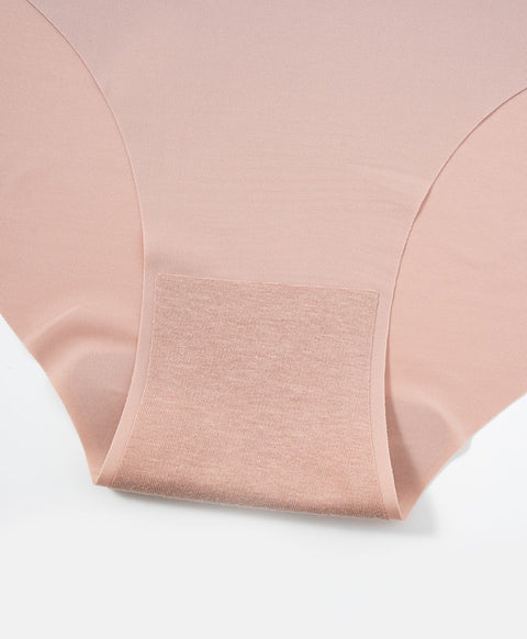 Simple Laminated Low Waist Mini Panties