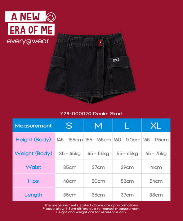 A New Era of Me CNY Denim Skort