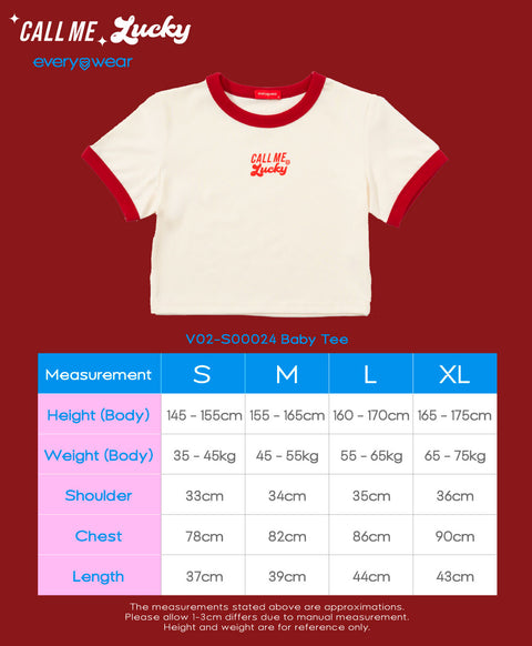 Call Me Lucky Baby Tee
