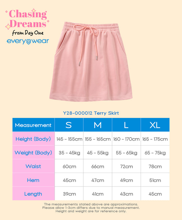 Chasing Dreams Terry Skirt