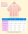 Picnic Perfect Crop Polo Top