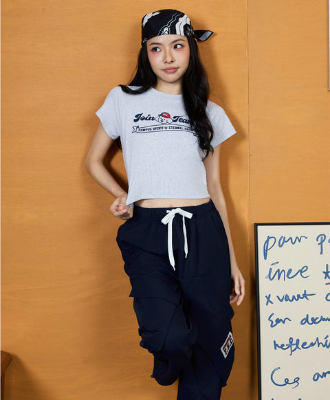 F.H.C Short Sleeves Raglan Baby Tee