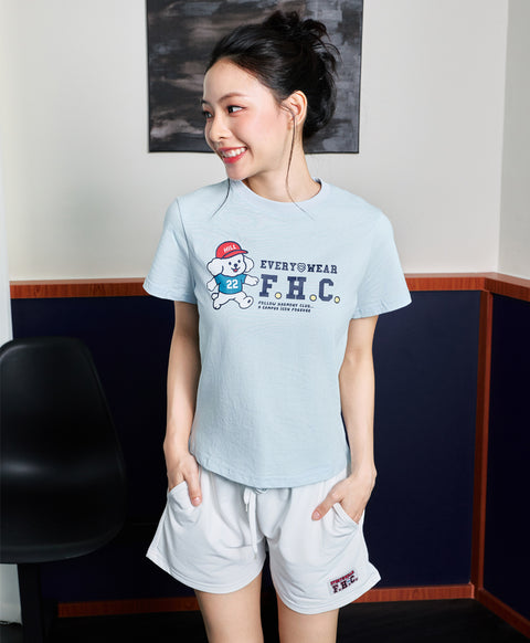 F.H.C Short Sleeves Relaxed Fit Tee
