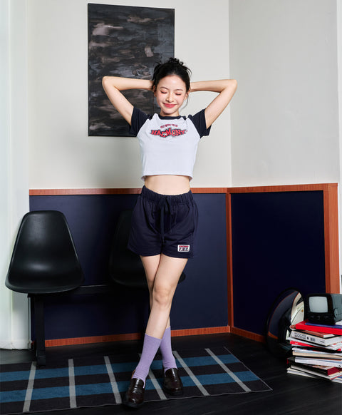 F.H.C Short Sleeves Raglan Baby Tee