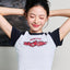 F.H.C Short Sleeves Raglan Baby Tee