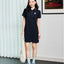 F.H.C Short Sleeves Polo Tee Dress