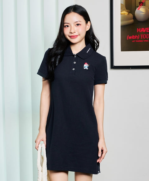 F.H.C Short Sleeves Polo Tee Dress