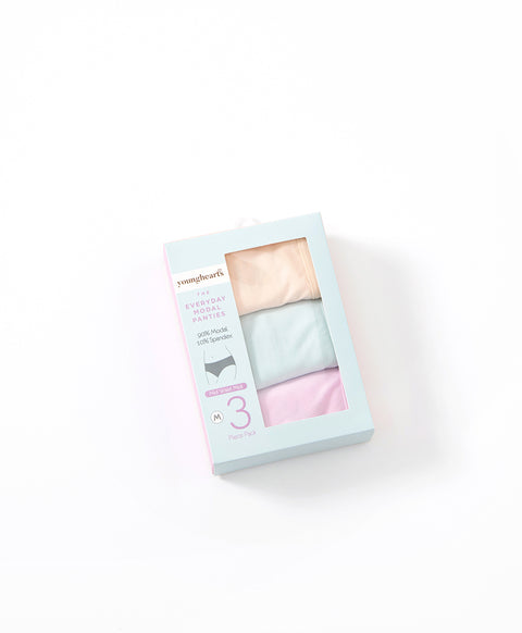 Soft Beauty 3pcs Modal Midi Pack Panties