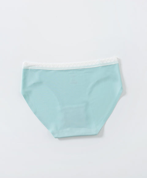 Lacey Laminated Low Waist Midi Panties