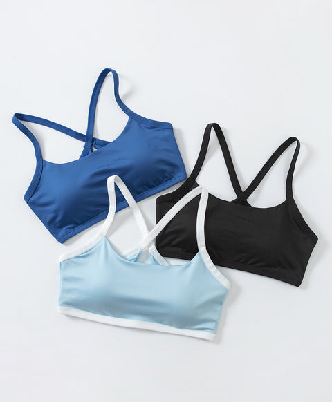 Micro Motion Cross Back Wireless Pull-over Vest