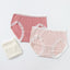 Lace & Mesh Low Waist Midi Panties