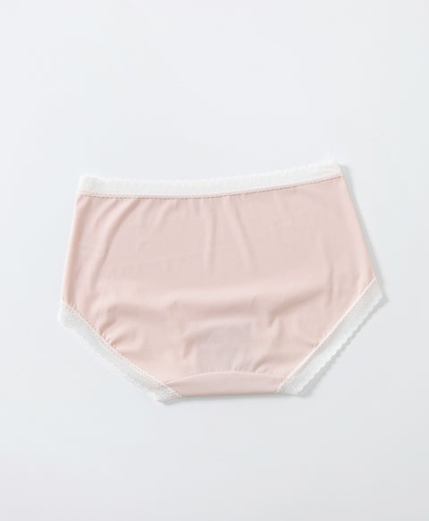 Lace & Mesh Low Waist Hipster Panties