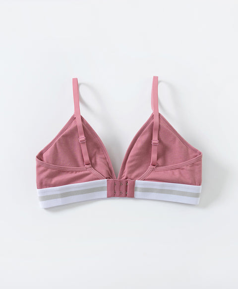 Freedom Fit Triangle Wireless Bralette with Back Hooks