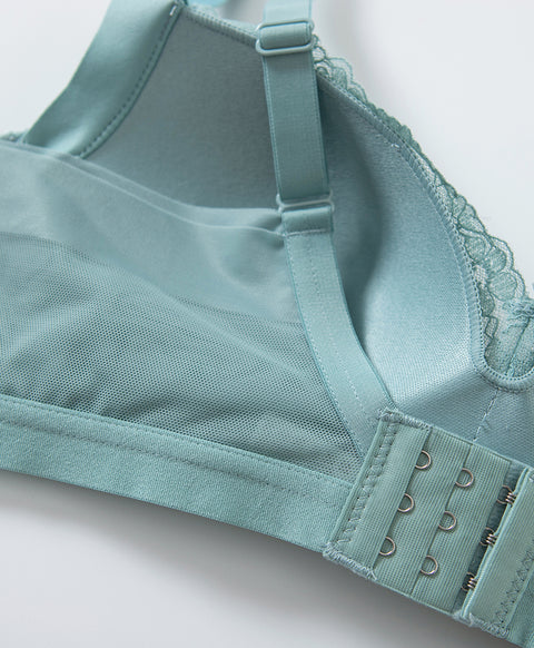 Lacey Dynamic U-Back Wireless Bralette with Back Hooks