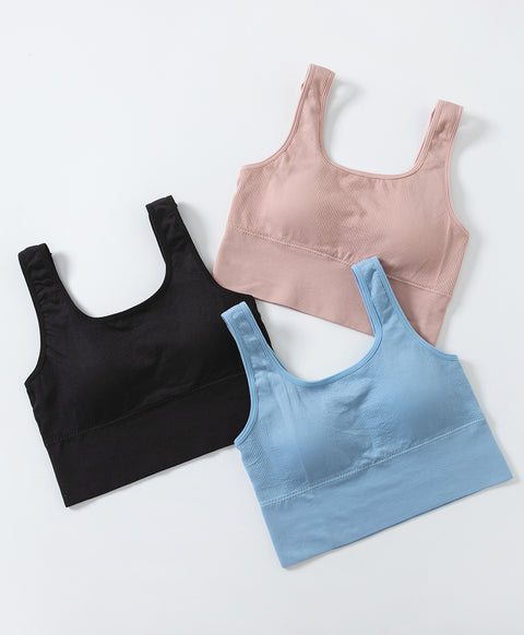 Dynamic Rib U-Back Wireless Pull Over Vest