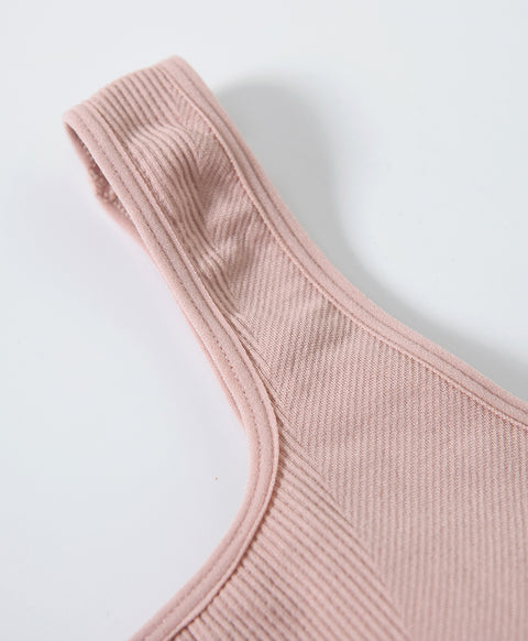 Dynamic Rib U-Back Wireless Pull Over Vest