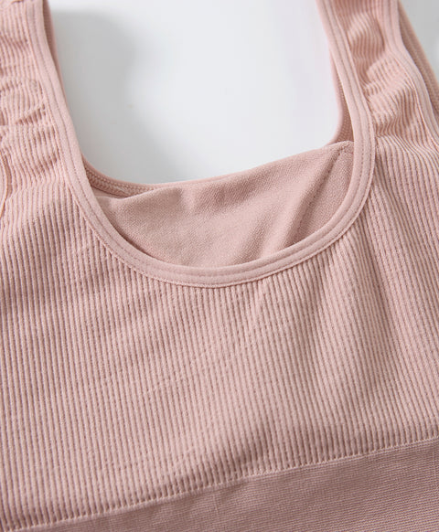 Dynamic Rib U-Back Wireless Pull Over Vest