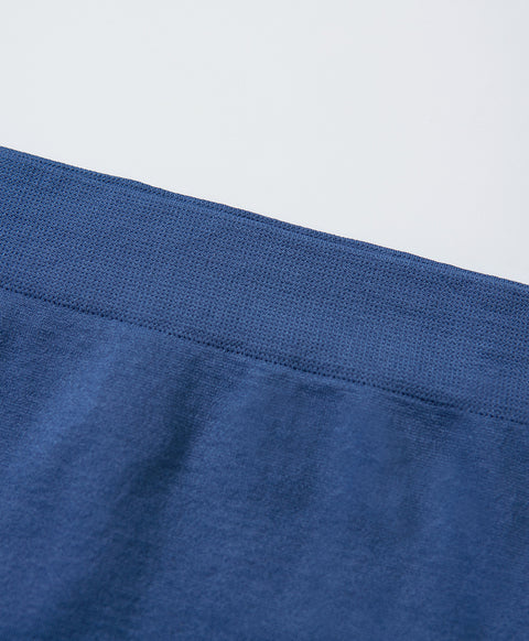 Simple Seamless Low Waist Midi Panties