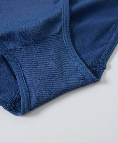 Simple Seamless Low Waist Midi Panties