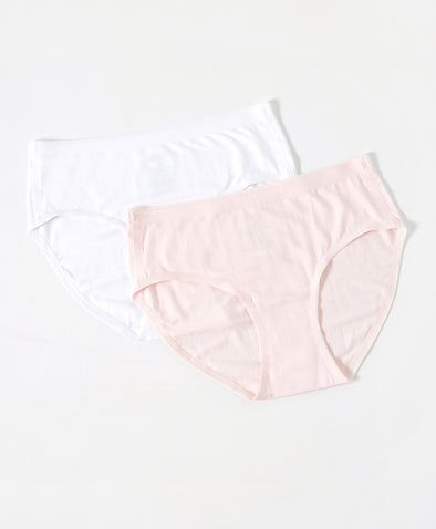 Soft Cloud Seamless Girls Mini 2-pack Panties