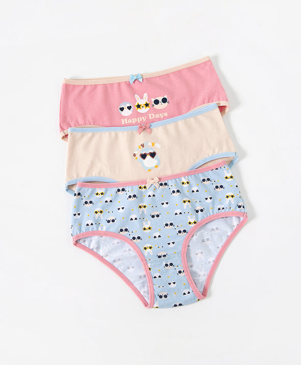 Happy Days Girls Mini 3-pack Panties