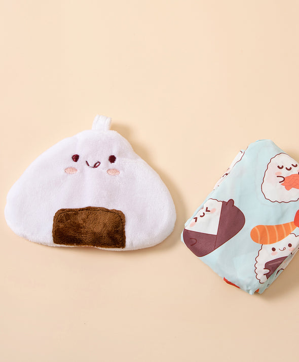 Eat-Ready! Onigiri Foldable Eco Bag with Pouch