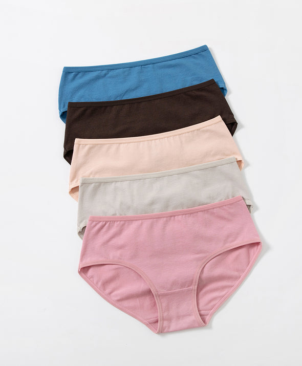 Warming Gemstones Cotton 5-pack Midi Panties