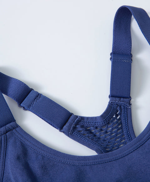 Seamless Racerback Wireless Pull Over Sports Bra