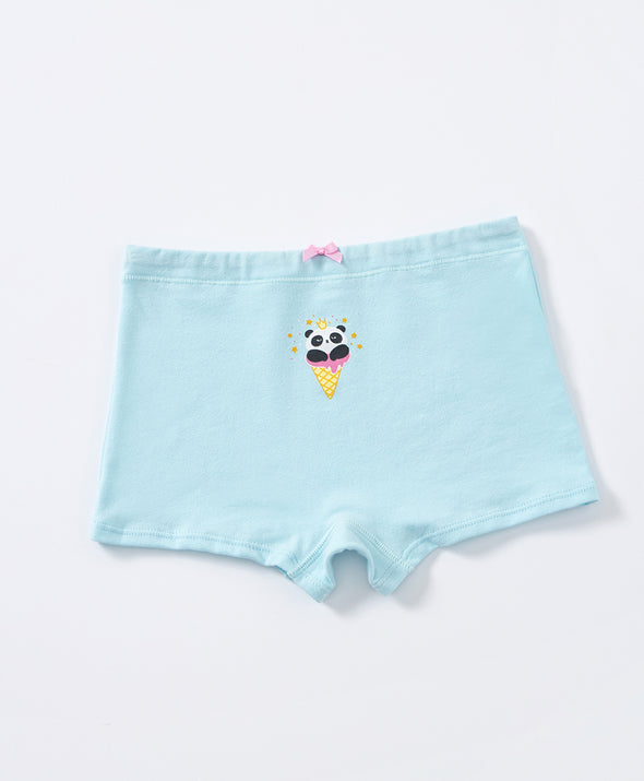 Junior Panda & Ice Cream Girl Boxshort 3-pack Panties