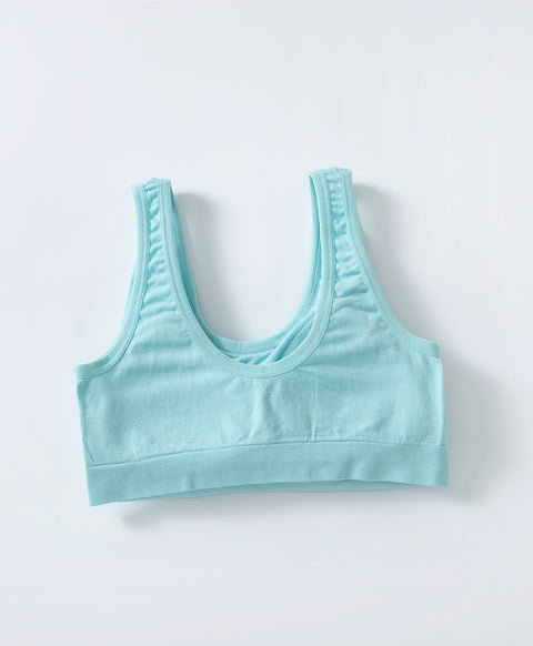 Sporty Comfort U-Back Seamless Wireless Pull Over Vest