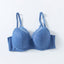 Microfiber Elegant Lace Full Cup Coverage Underwire Bra (B Cup)