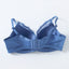Microfiber Elegant Lace Full Cup Coverage Underwire Bra (B Cup)