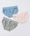 Seamless Jacquard Mini Panties 3pcs Set