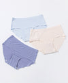 Laminated Cool Touch Microfiber Hipster Panties 3pcs Set