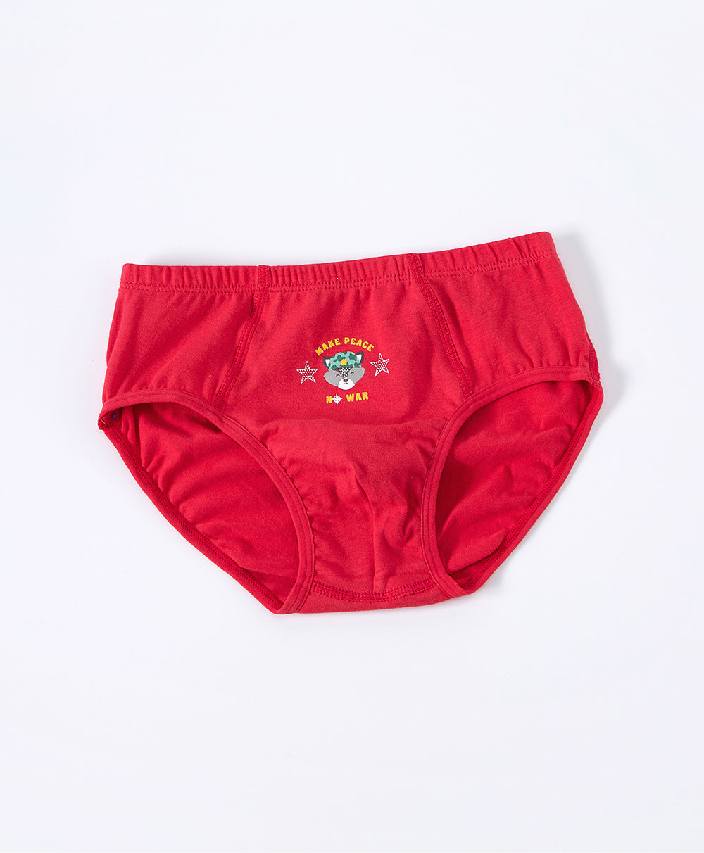 Junior Make Peace BOYS Briefs 3pcs-pack
