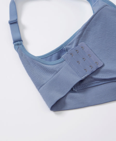 Seamless Plus Comfort V-Neck Bralette with Back Hook