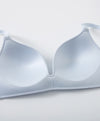 Lace Trim Pointelle Wireless 3/4 Cup Lightly-Lined Bra