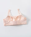 Lace Trim Pointelle Wireless Bandeau Bra