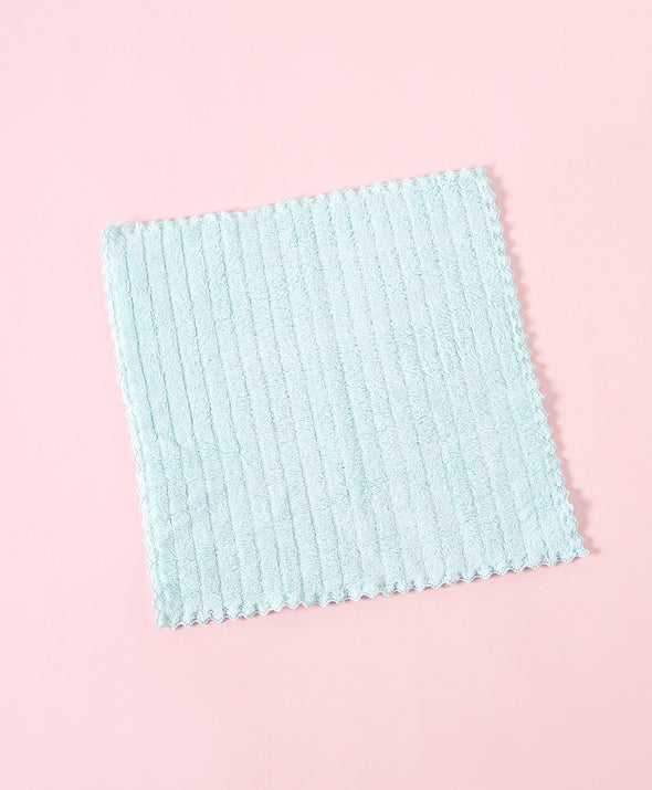 Pastel Color Stripe Microfiber Kitchen Towel 3pcs Set