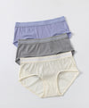 Active Sports Lite Microfiber Mid Waist Hipster Panties 3pcs Set